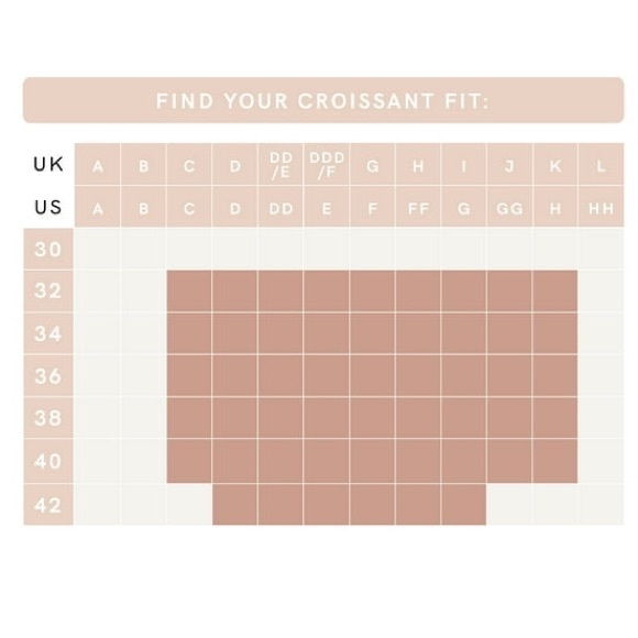 CAKE MATERNITY Croissant Soft underwire Nursing Breastfeeding Full Cup NWT - Picture 8 of 12